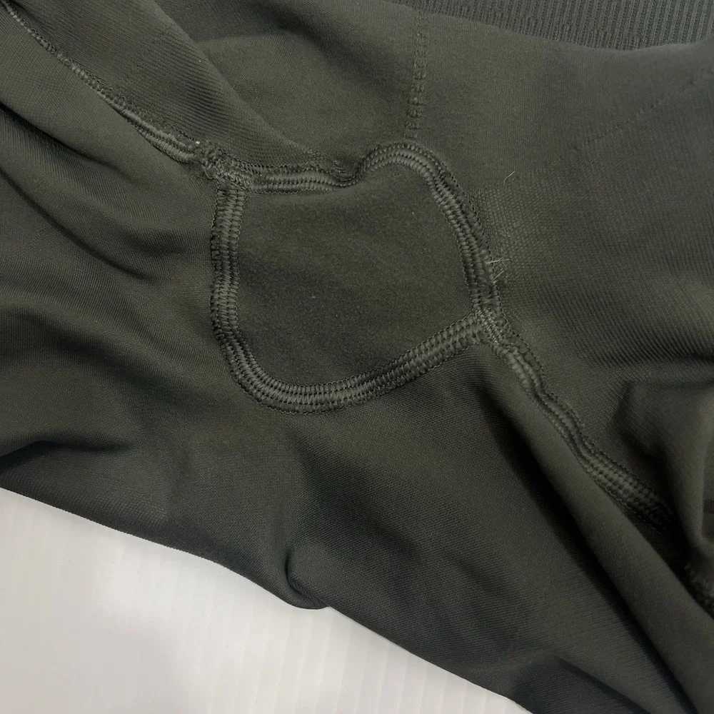 Lululemon Flow‎ & Go Crop Leggings *EST Size 12 Military Green Cropped *READ*